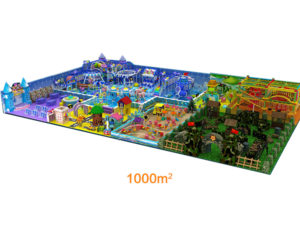 1000㎡ Multi-Styles Indoor Playground