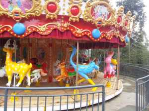 Do you make money by investing in merry-go-round carousel rides?