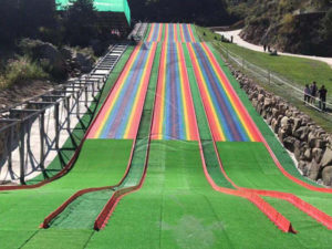 Where to Set up Rainbow Slides?