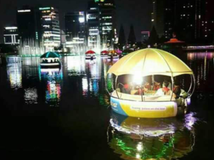 Popular barbecue donut boat for sale